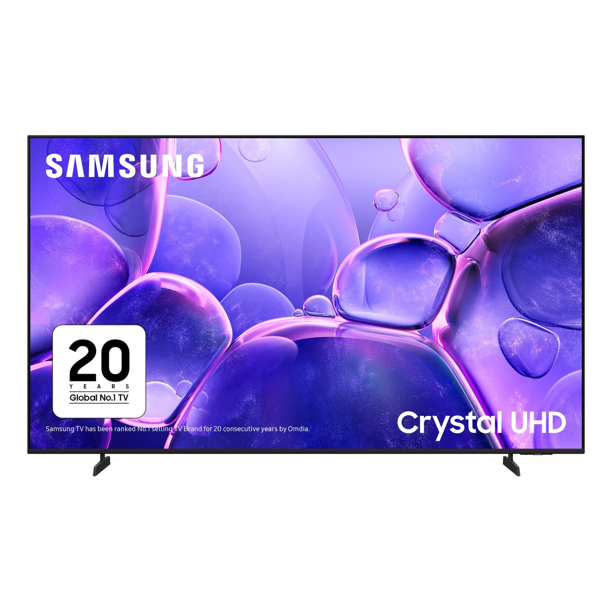 Samsung 75" U8000f Crystal Uhd 4K Hdr Smart Tv 2025 - Ue75u8000f, Black