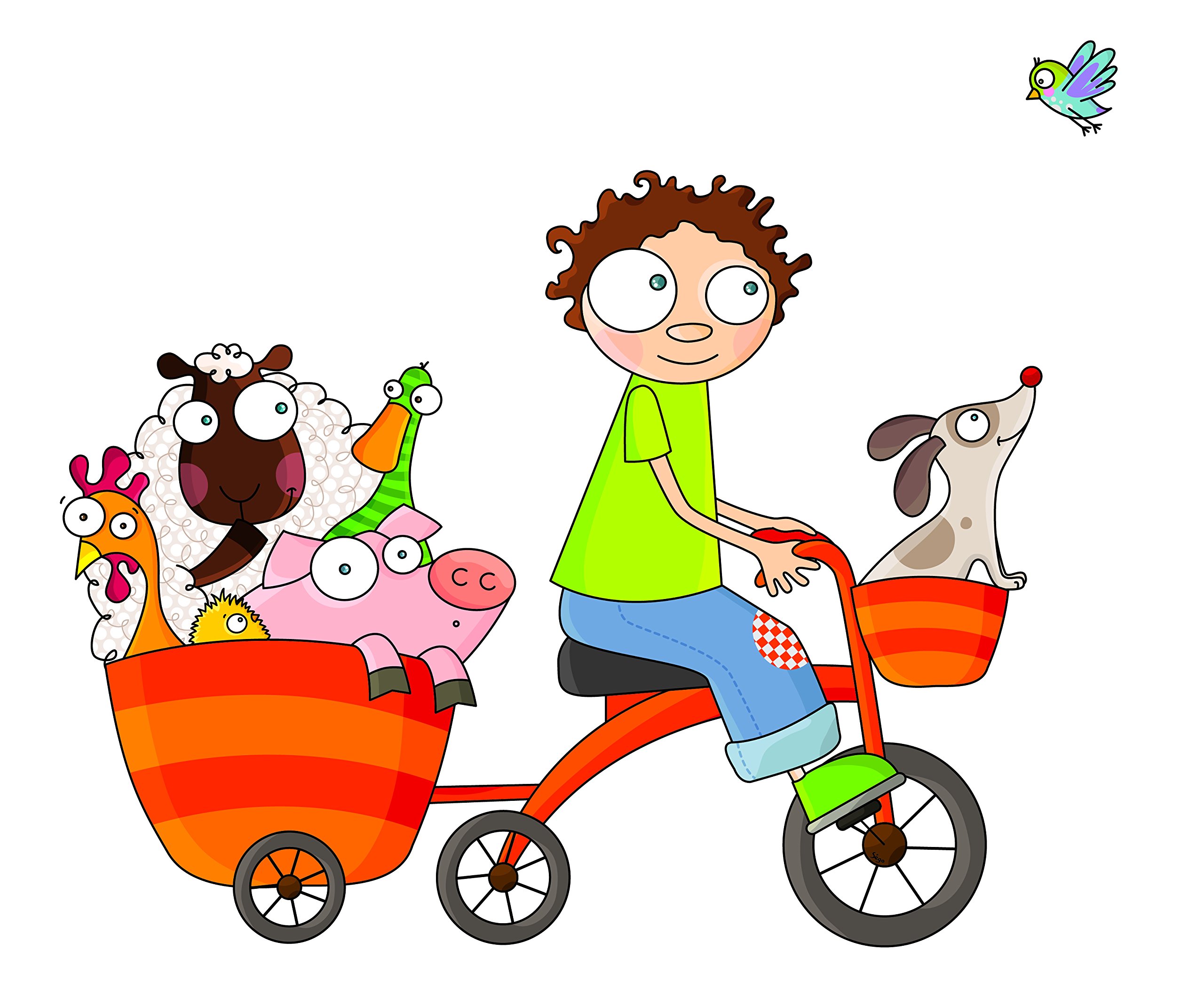 Ludo Line L6036AJV5 Free Wheel Stickers