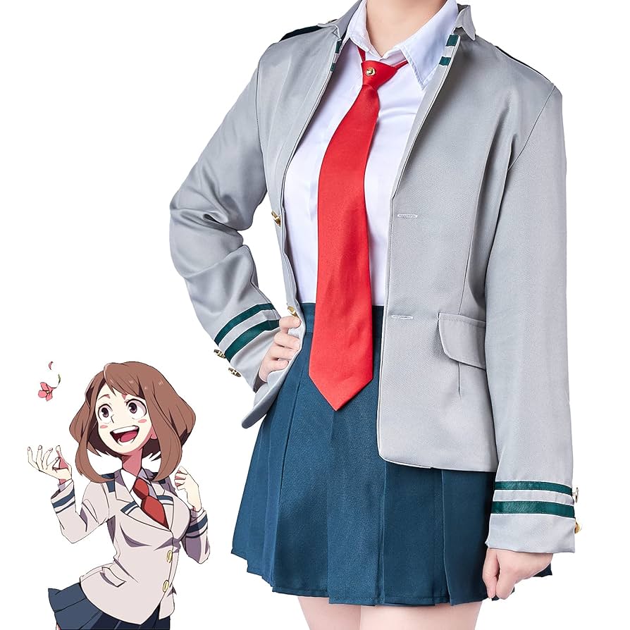 僕のヒーローアカデミア コスプレ 制服 麗日お茶子 Amazon.co.jp: XYJZMF 僕のヒーローアカデミア コスプレ 衣装 麗
