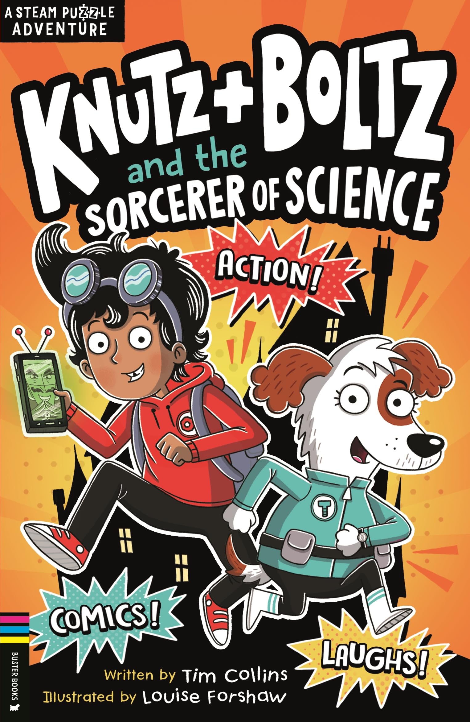 Knutz and Boltz and the Sorcerer of Science: A STEAM Puzzle Adventure (Adventures of Knutz and Boltz)