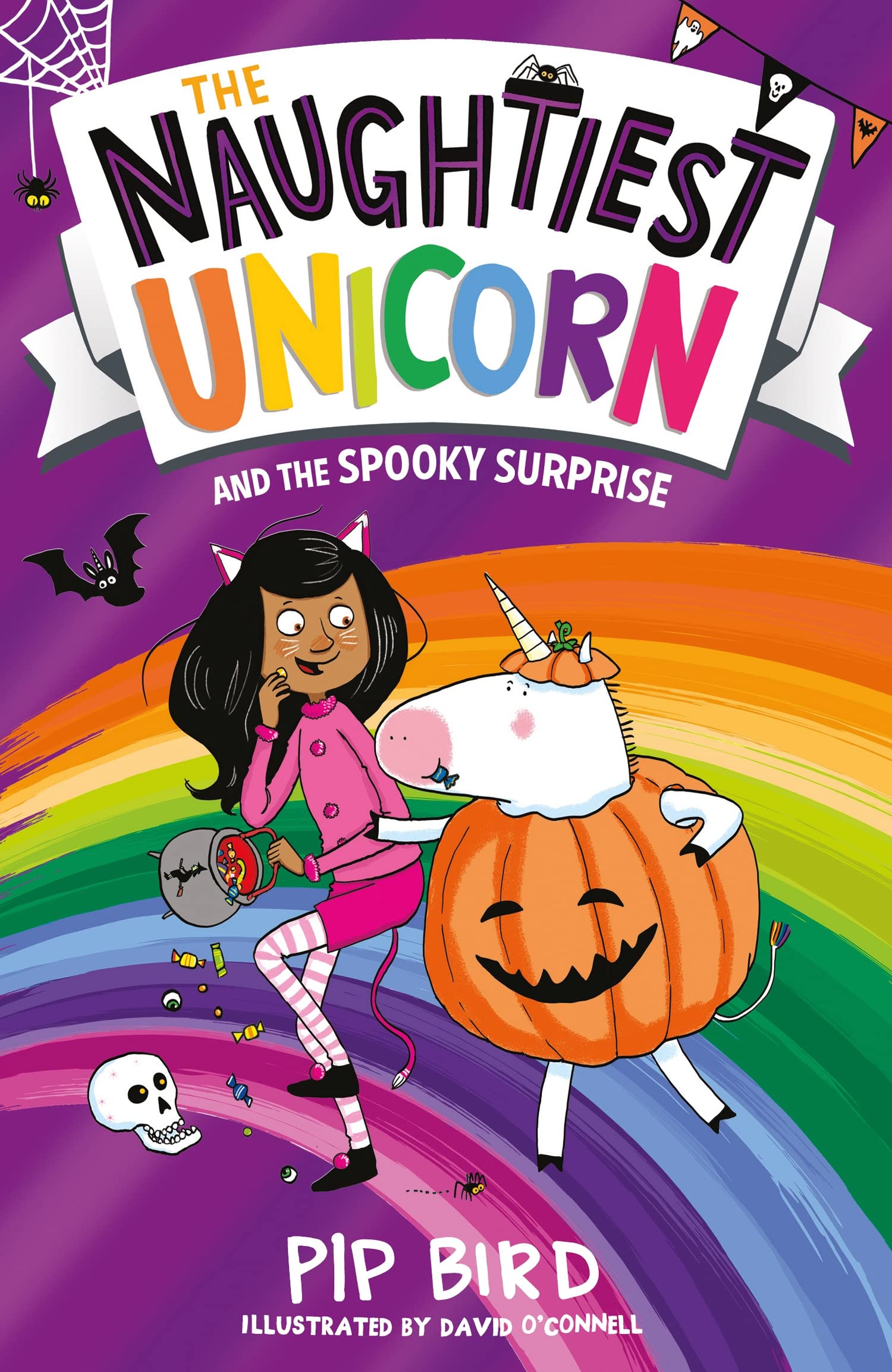 The Naughtiest Unicorn and the Spooky Surprise: A Funny Children's Story About a Magical School Mystery: Book 7 (The Naughtiest Unicorn series)