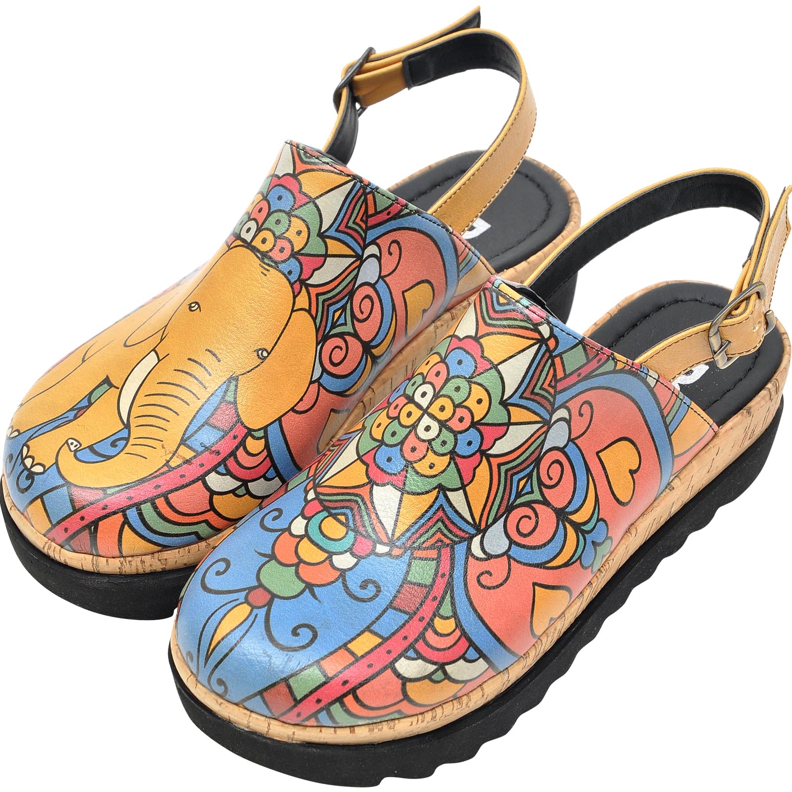 DOGO Platform Sandals Women - Vegan and Handmade Wedge Sandals for Women