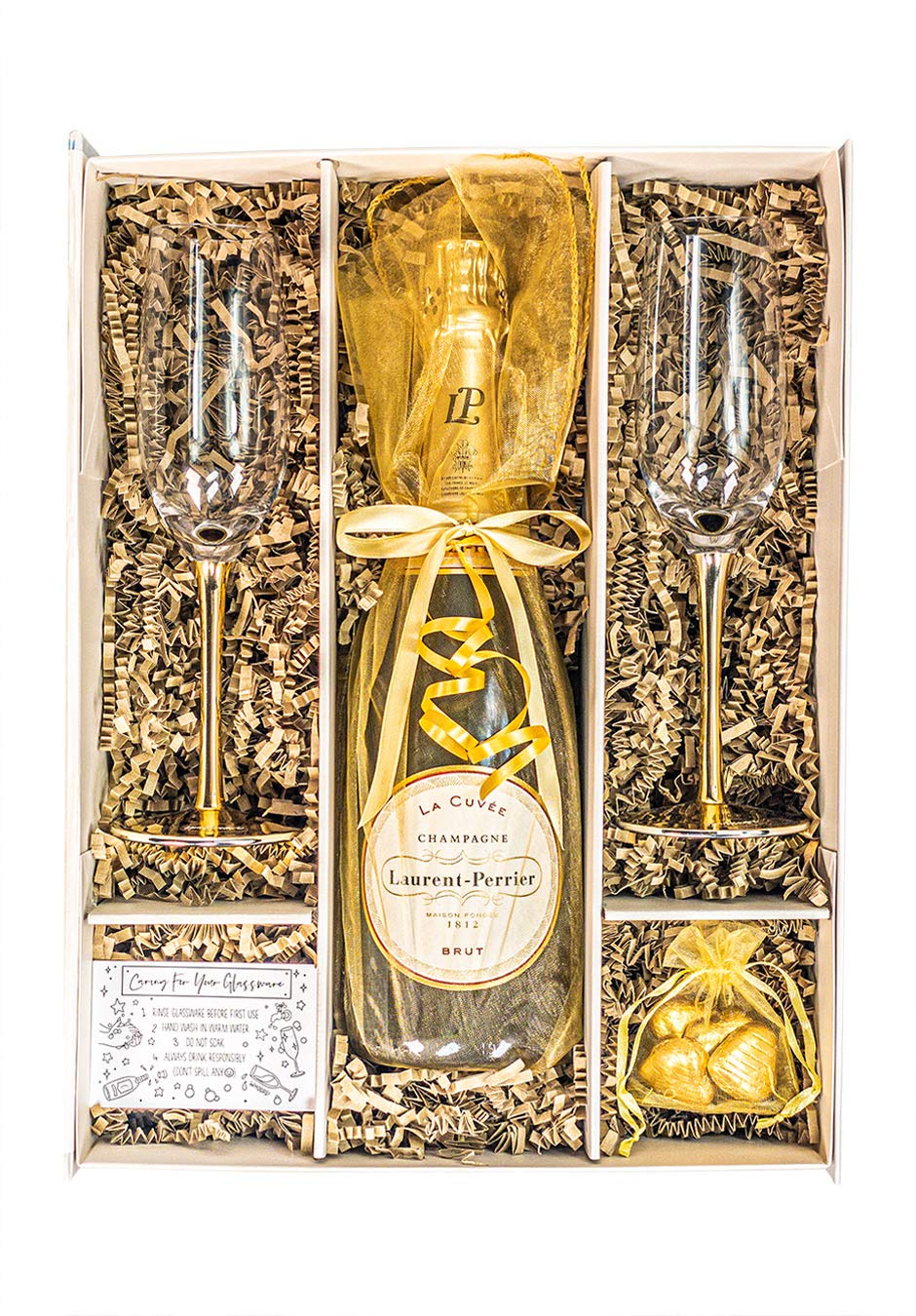 Buy Laurent Perrier Champagne 75cl Gold Champagne Gift Set Hamper With