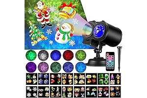 Christmas Projector Light - Transform Your Outdoor Space into a Winter Wonderland