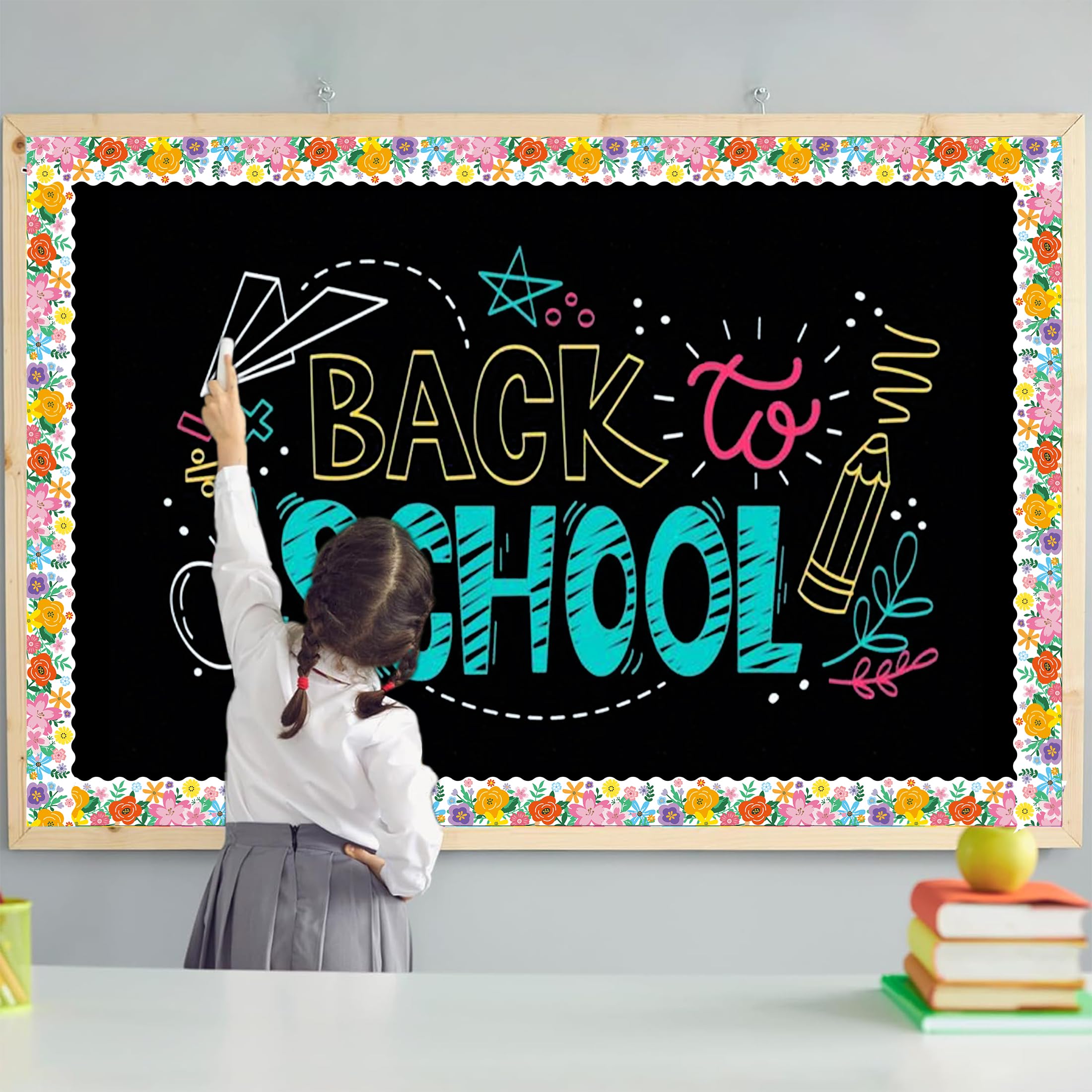 UNIIDECO 65.6ft Bulletin Board Borders - Image 2