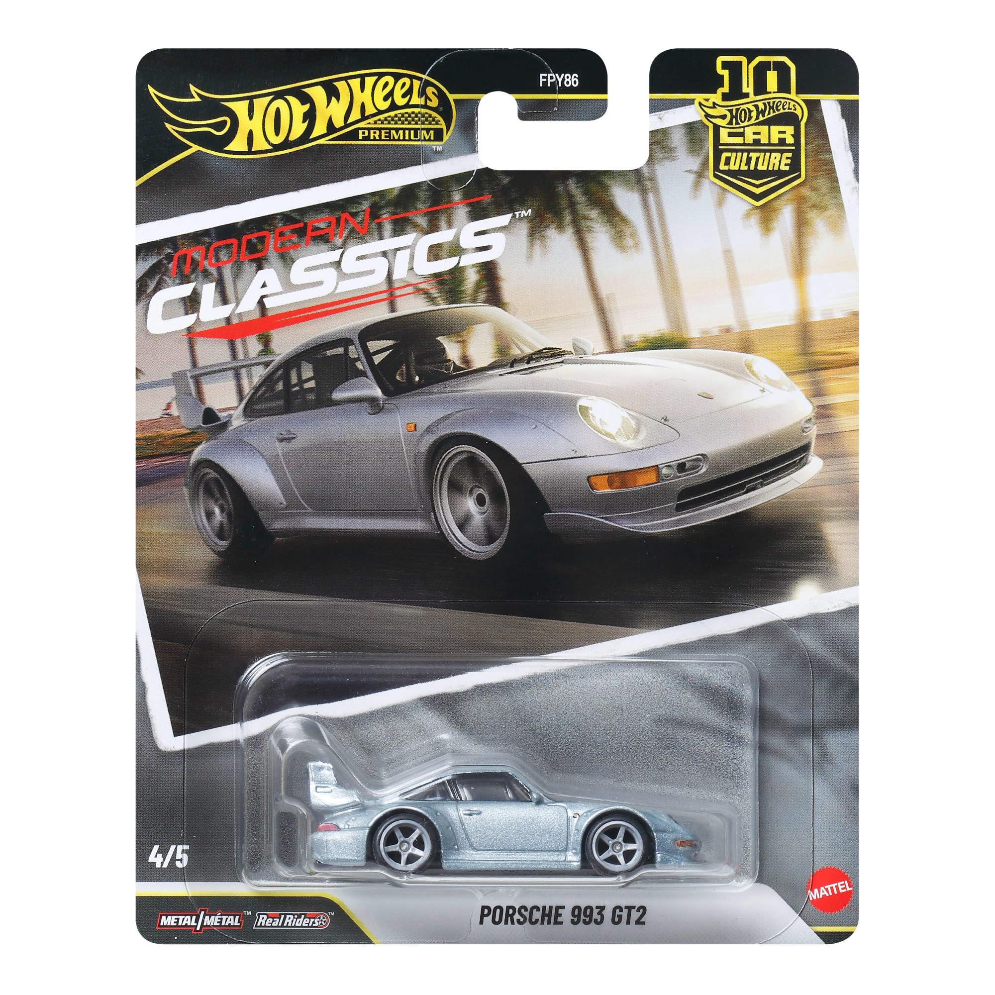 Hot Wheels Car Culture Premium Porsche 993 GT2