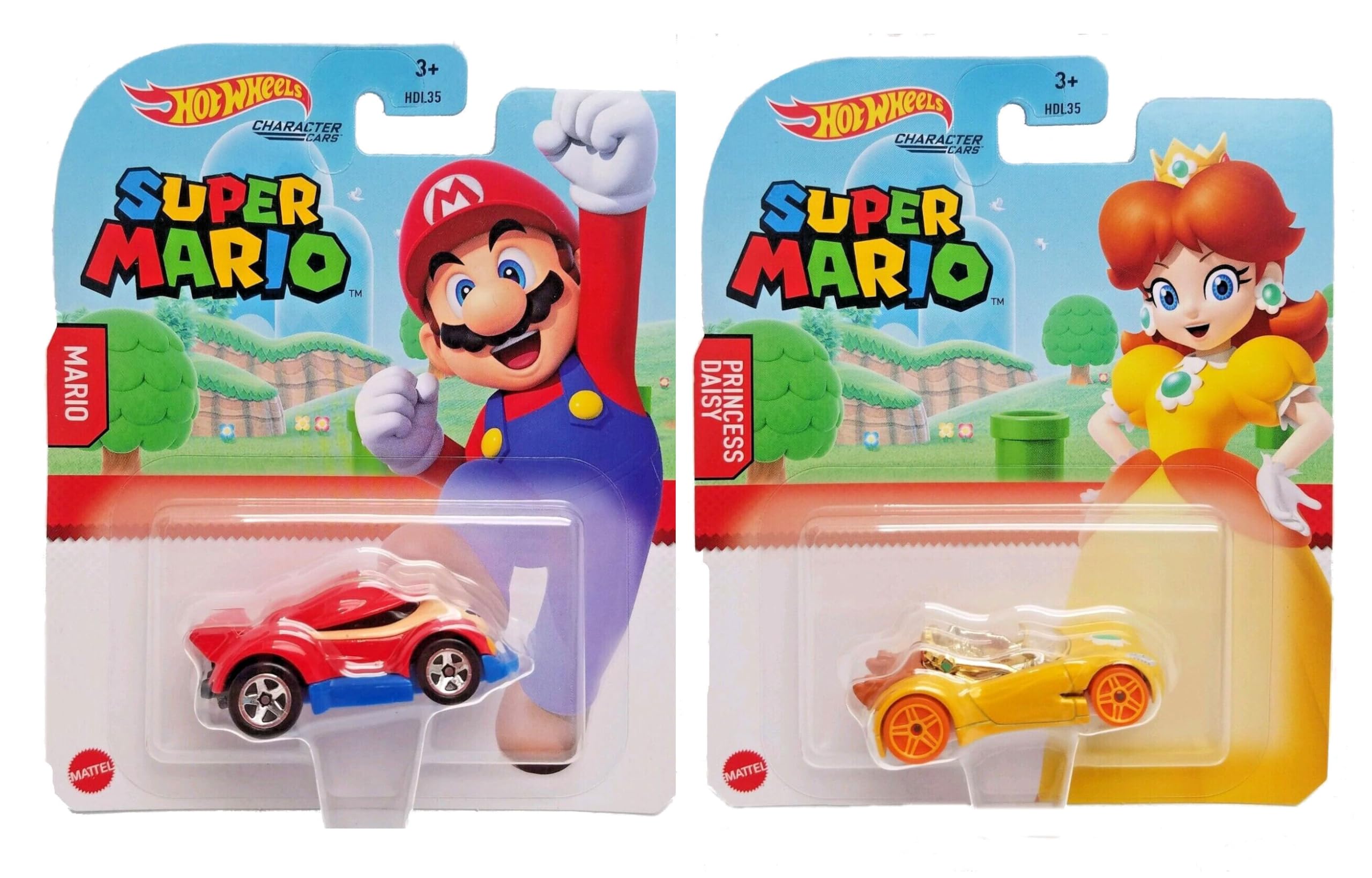 Amazon.com: Hot Wheels Super Mario Character Cars – Bundle of 2