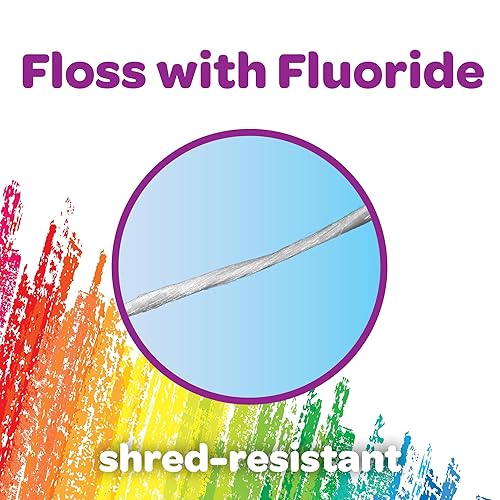 Miniatura 6 de Crayola hilo dental para niños y niñas 75 unidades