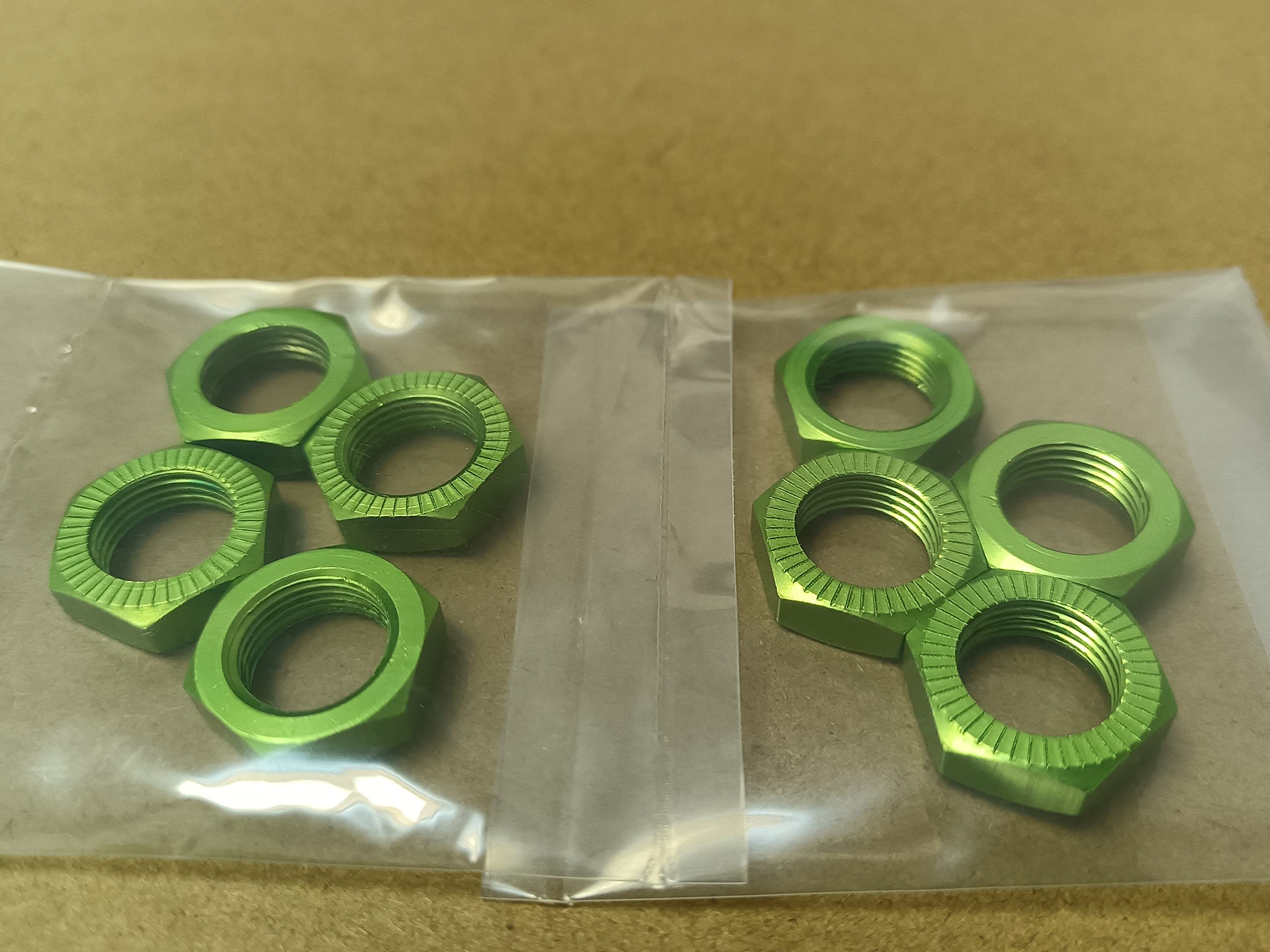 Amazon.com: 8 pcs Aluminum RC Wheel Nuts 17mm Thread 1.0mm for