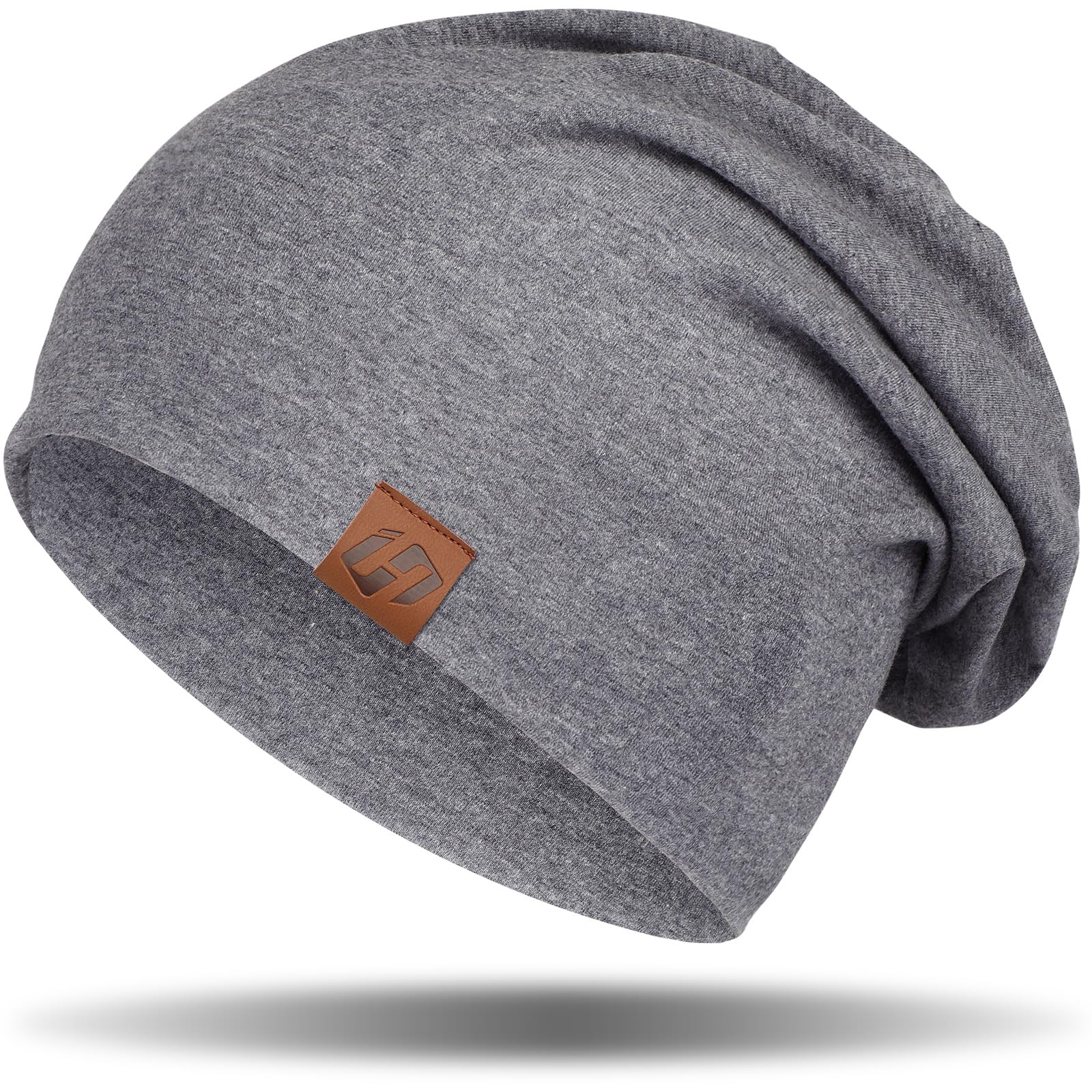 GXCROR - Berretto unisex, in cotone, morbido e sottile, leggero, traspirante, per tutte le stagioni