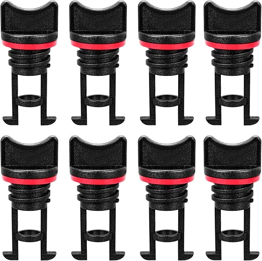 Ouligay 8pcs Kayak Plugs Kayak Drain Plugs Hull Thread Drain Plugs Canoe Boat Plug