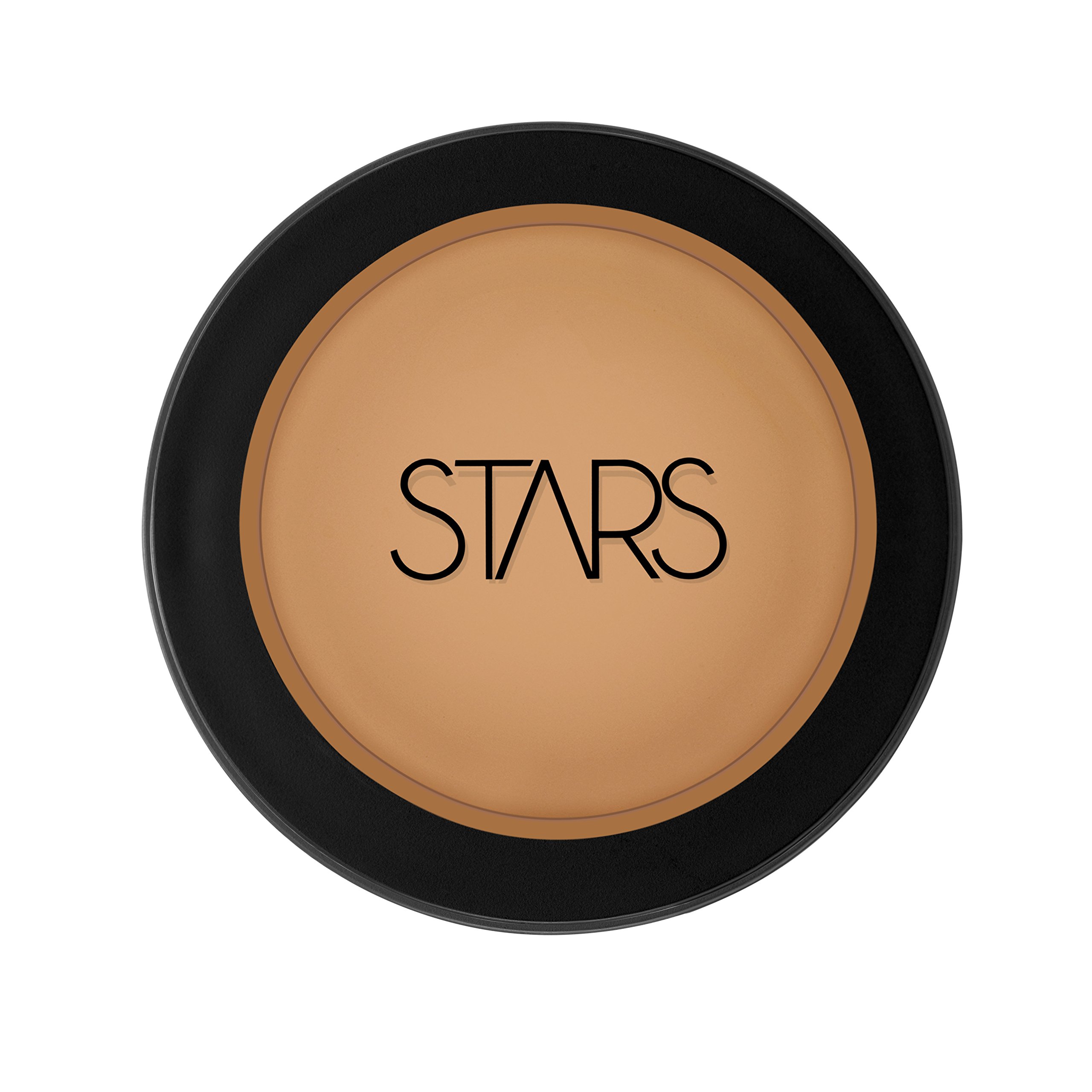 STARS COSMETICS Makeup Foundation Matte Finish Cream Personal & Professional, Light Weight, Waterproof & Long Lasting, Full Coverage Face For All Skin Types for Women & Girls 8g (IVORY)