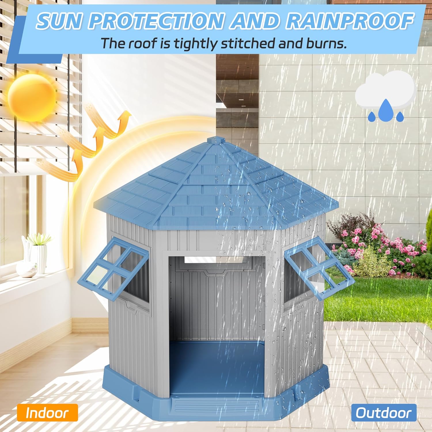 Weatherproof Comfort: Review of the Durable Dog House for Small to Medium Dogs