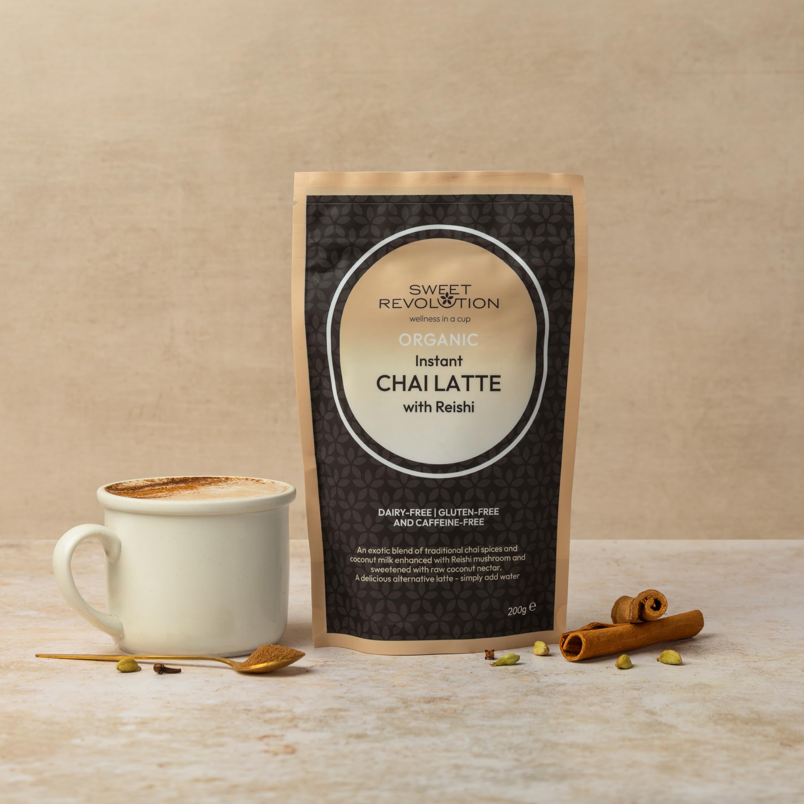 Organic Instant Chai Latte 200g
