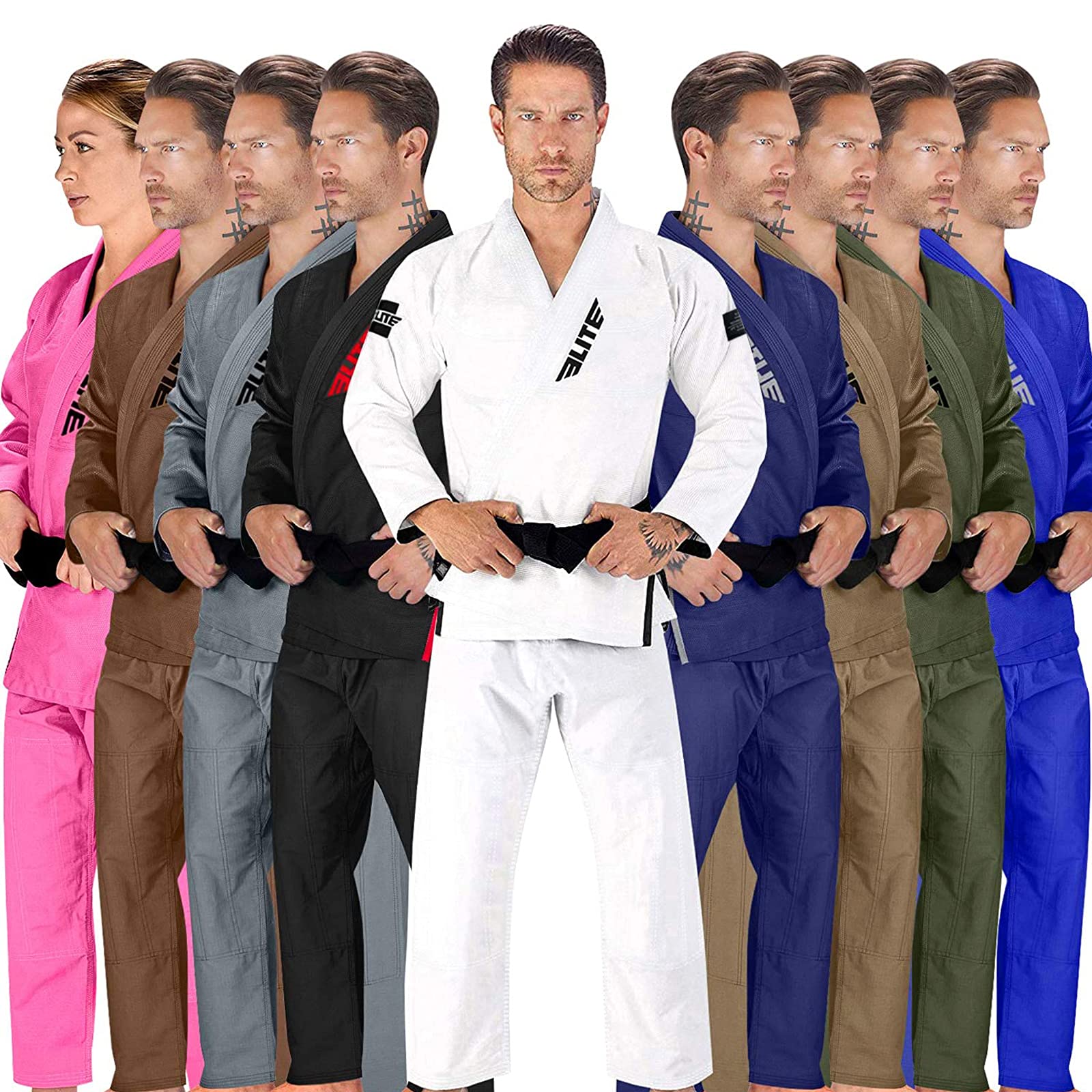 Buy 2022 BJJ GI for Men IBJJF Kimono BJJ Jiu Jitsu GI W/Preshrunk