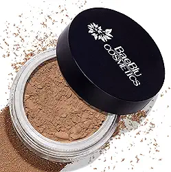 BaeBlu - Base em pó solto InstaFame, Gratidão - Base mineral natural fosca de cobertura total com FPS 30 para peles sensíveis e propensas a acne - Não-Nano Zinco e Dióxido de Titânio - Livre de