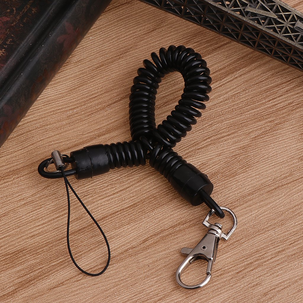 Porte-clés Télescopique De Survie/camping - Multifonction, Noir, Neuf