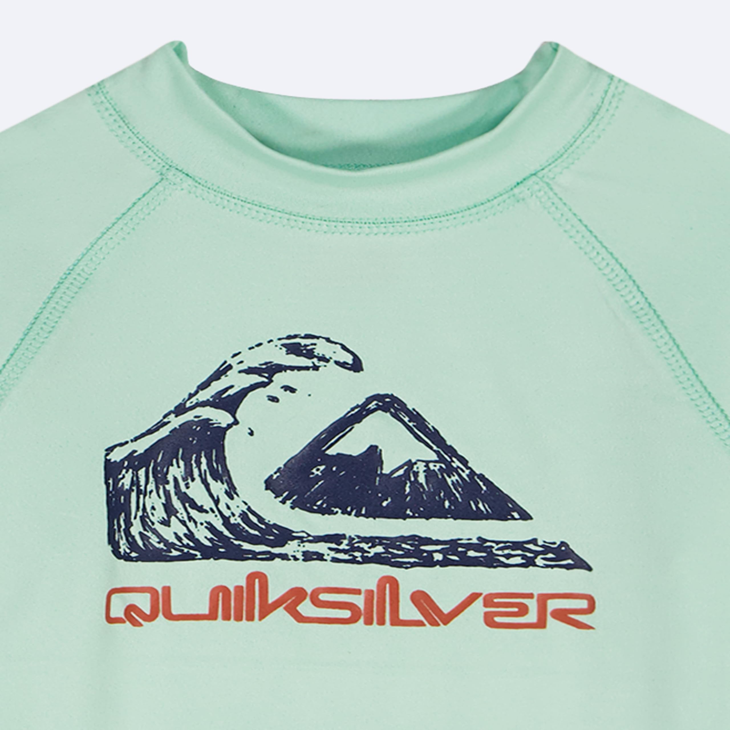 Quiksilver Jungen Rash Guard and Swim Trunk, 2-piece Set Rash-Guard-Set
