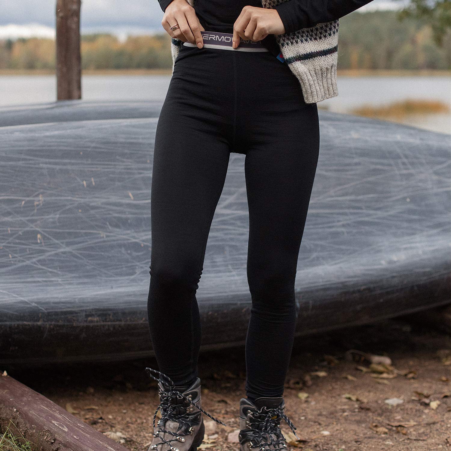 Thermowave Merino Arctic - Legginsy Kobiety