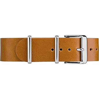 timex tan leather strap