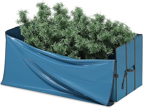 StorageBud Paquete de 1 bolsa de almacenamiento para árbol de Navidad, se adapta a árboles artificiales desmontados de hasta 9 pies de alto con asas