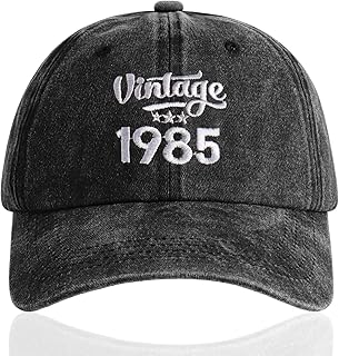 Nhemeylp Vintage Funny Baseball Cap with Embroidery Text Logo Cotton Limited Edition Birthday Baseball Cap Adjustable Size Breathable Lightweight Hat for Outdoor Sports Gift for Mother Father