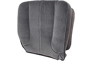 GXARTS Driver Side Bottom Cloth Replacement Seat Cover Dark Gray Compatible with...