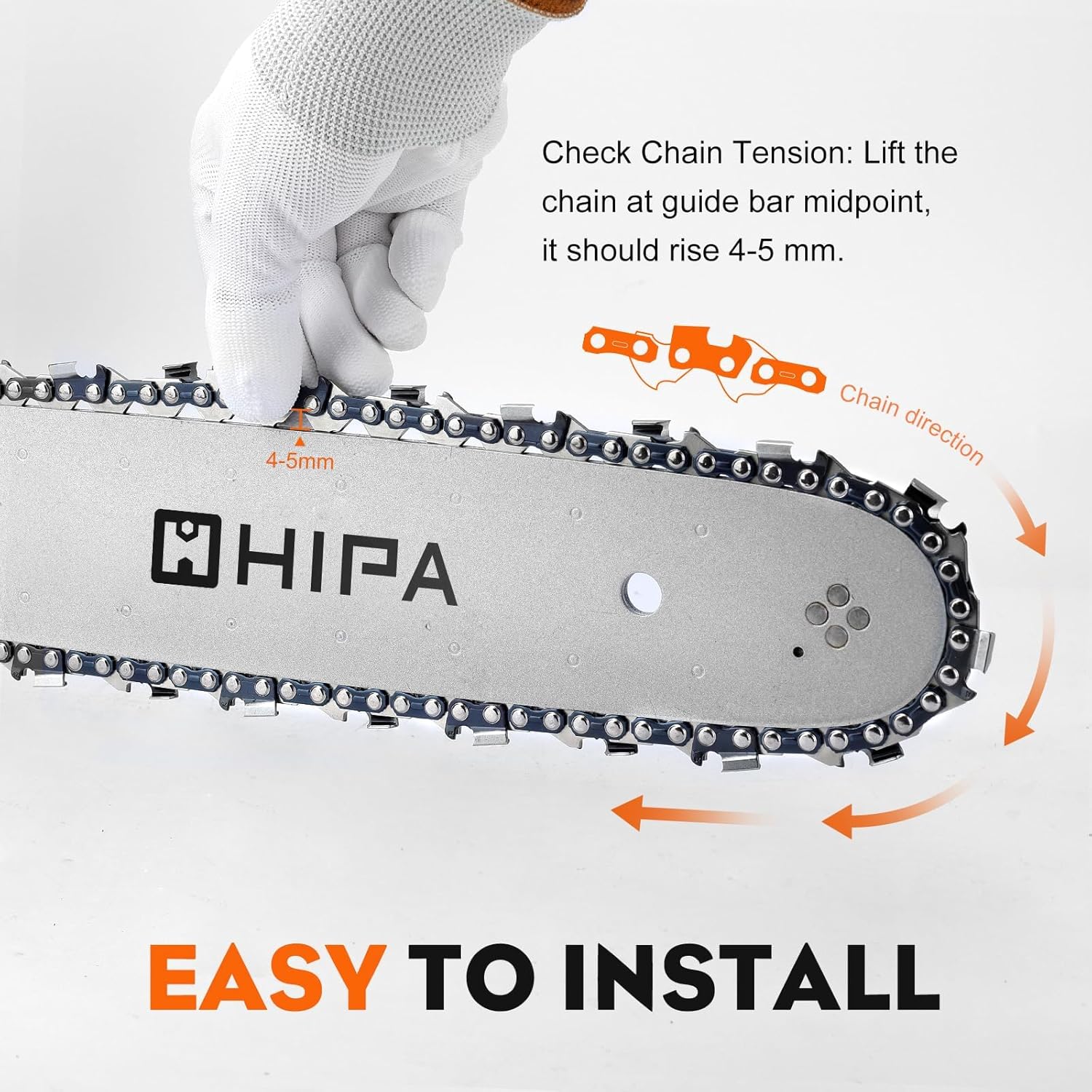 20 Inch Chainsaw Chain for Poula Pro PR5020 CS-590 timber wolf CS-4000 CS-4400 Chainsaw Replace D70 E70 72LPX070G and More - 3/8" Pitch .050" Gauge 70 DL Chain(3 Chians)