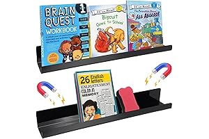 Magnetic Wall Shelf: Your Literary Oasis Enhanced