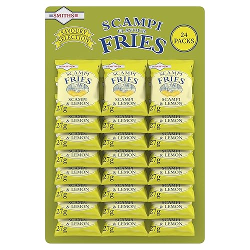 24 Bags- Scampi and Lemon Flavor Cereal Snack