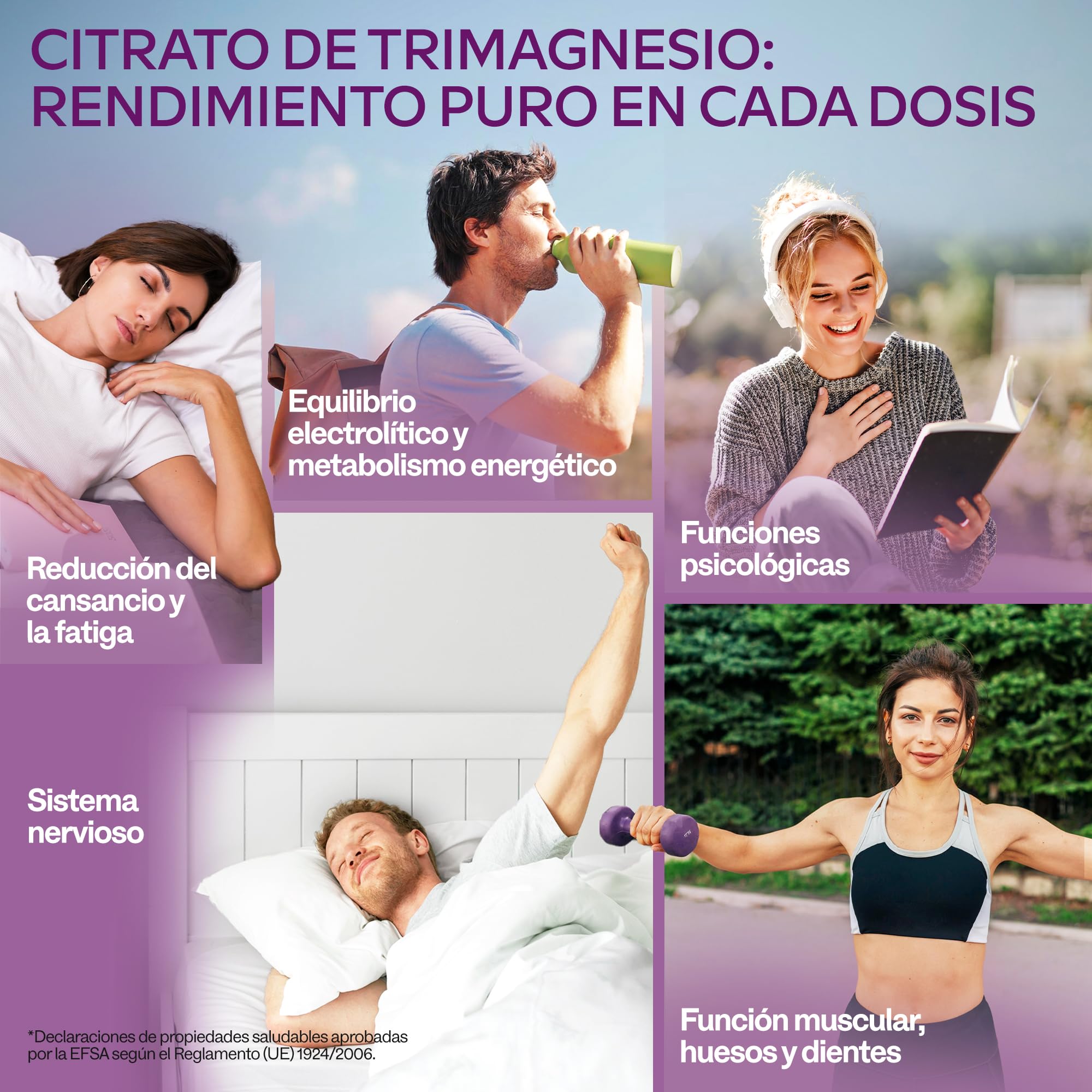 Aavalabs Citrato de Magnesio Capsulas [2400 mg por dosis diaria] - Alta Dosis de Magnesio Elemental [360 mg por dosis] - Puro y Vegano - 180 Cápsulas - Dosis Diaria 3 Cápsulas