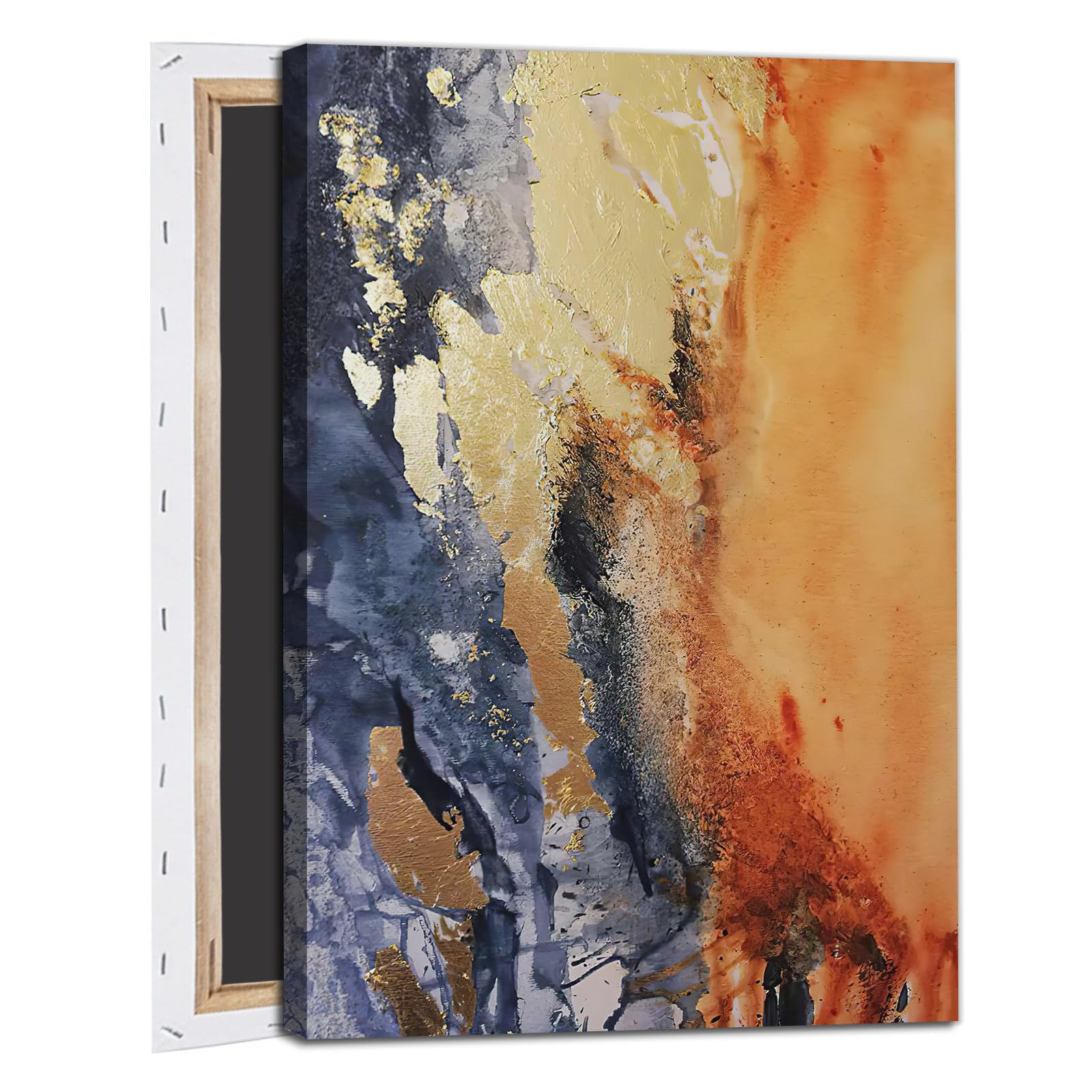 テクスチャーアート　orange gold  40×30 テクスチャーアート orange gold 40×30 テクスチャーアート