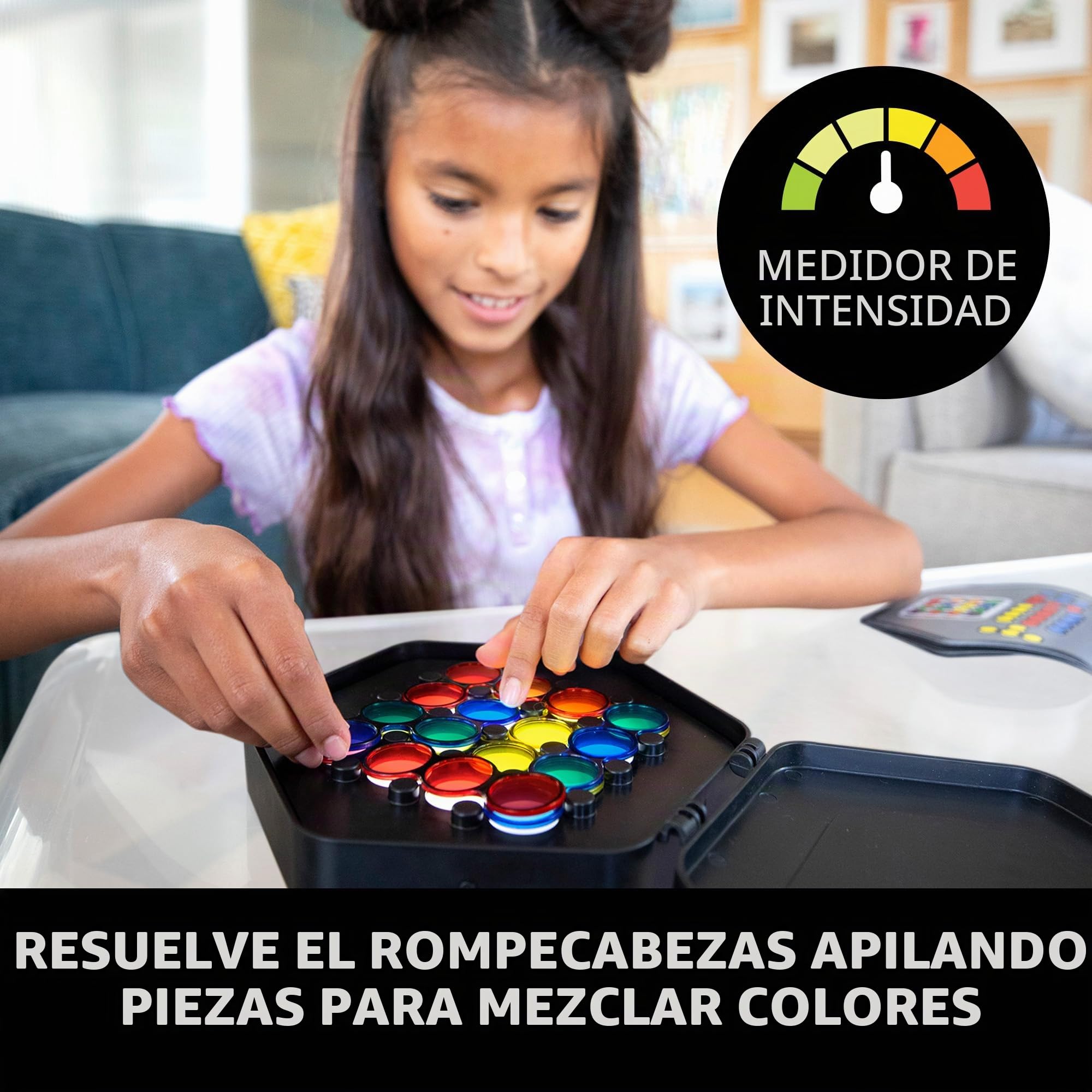 Learning Resources Juego de lógica para niños Kanoodle Fusion, Juego Rompecabezas, Juego de Stem para niños de 7 años en adelante