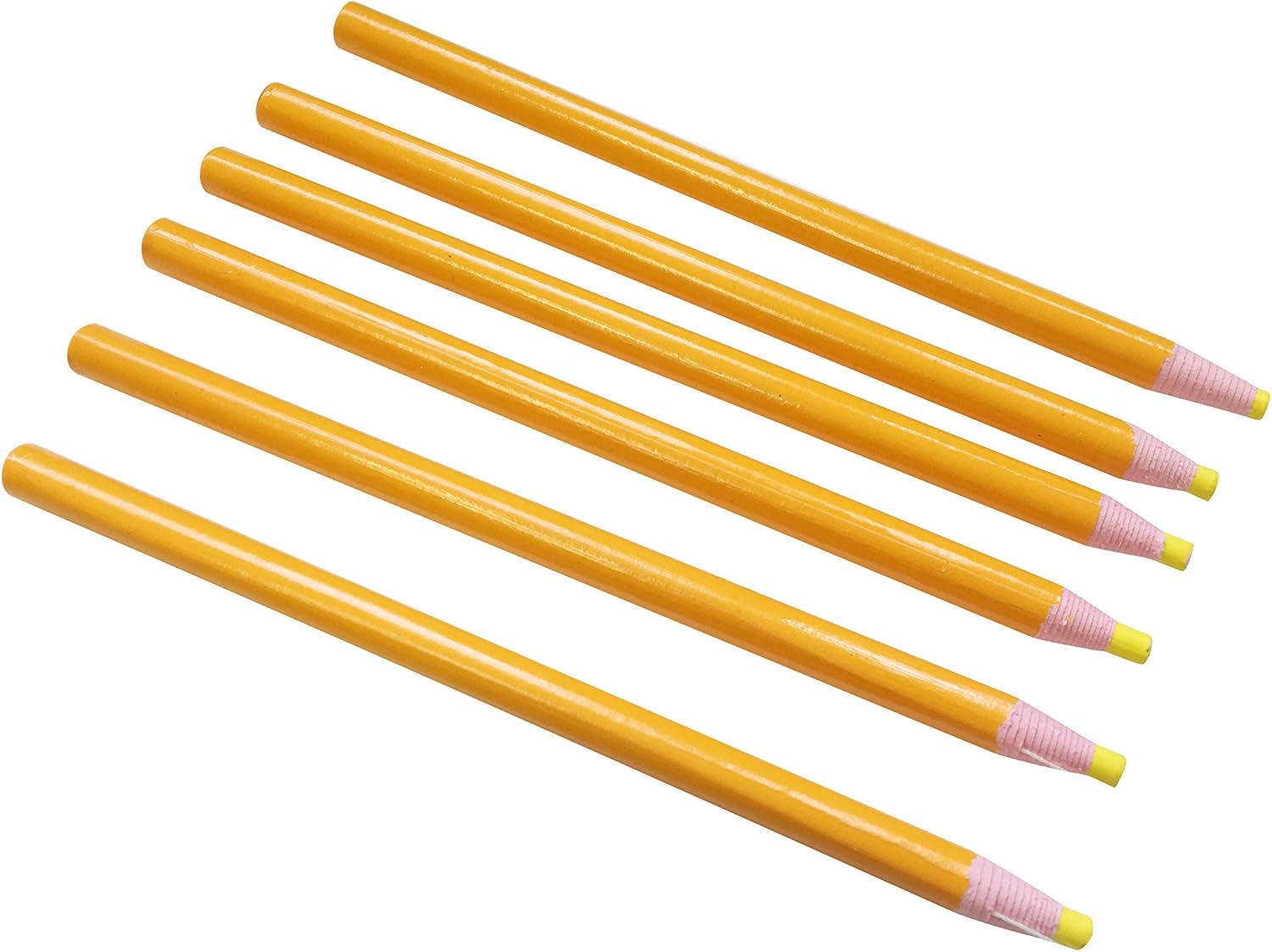 Pack of 12 Janrax Yellow Chinagraph Pencils by Janrax Peel Off China