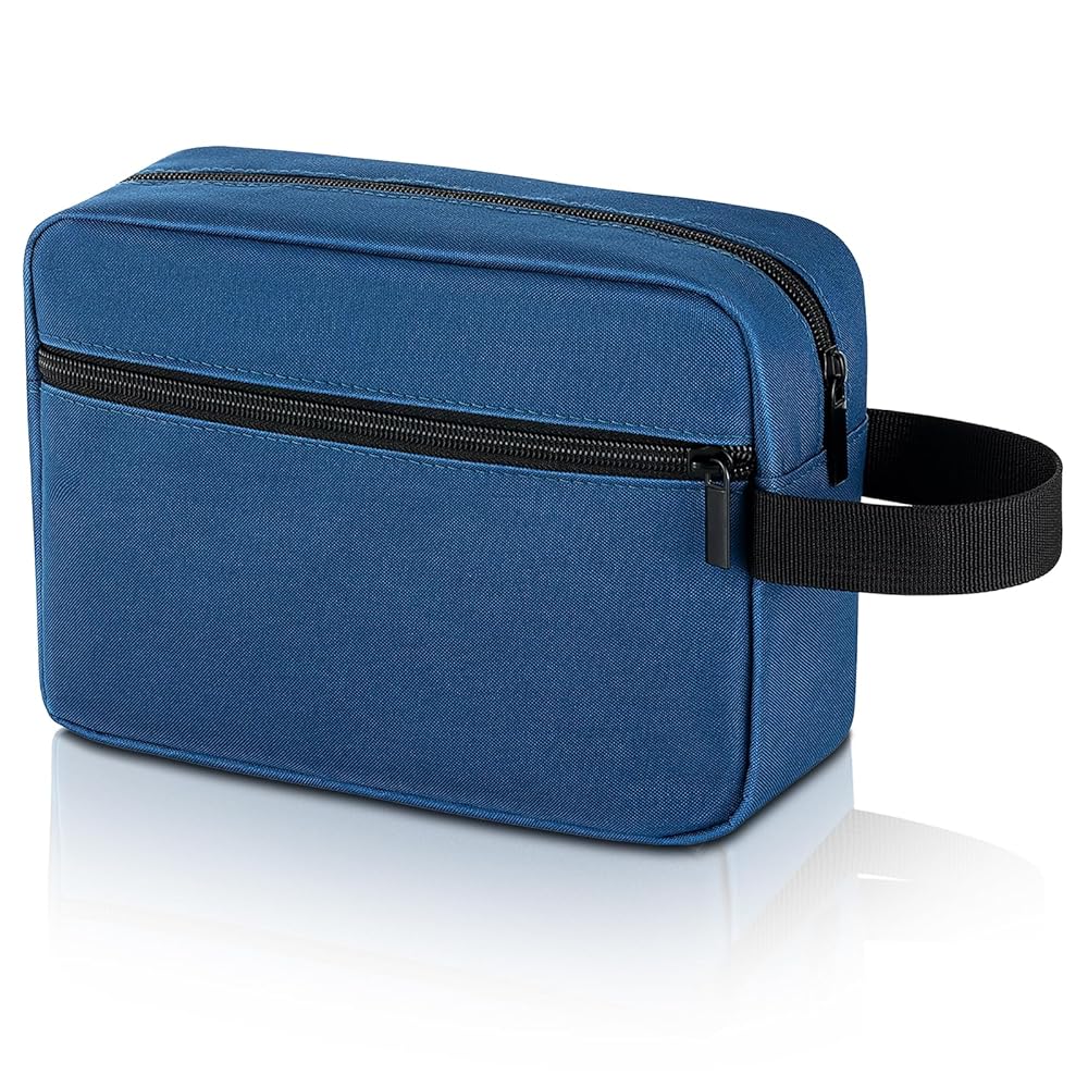 Borsa Da Toilette Da Viaggio Per Uomo WANDF - Resistente All'Acqua, Organizer, Nero - Foto 9