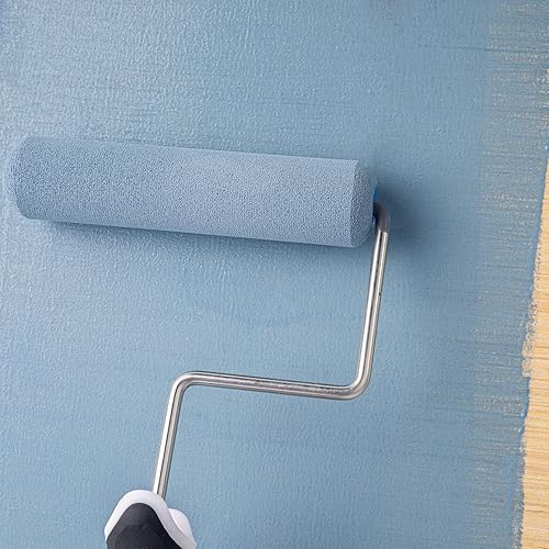 Miniatura 6 de Mister Rui Rodillo de pintura de espuma, rodillos de pintura de 6 pulgadas, paquete de 24, rodillos de pintura de espuma de alta densidad, cubiertas