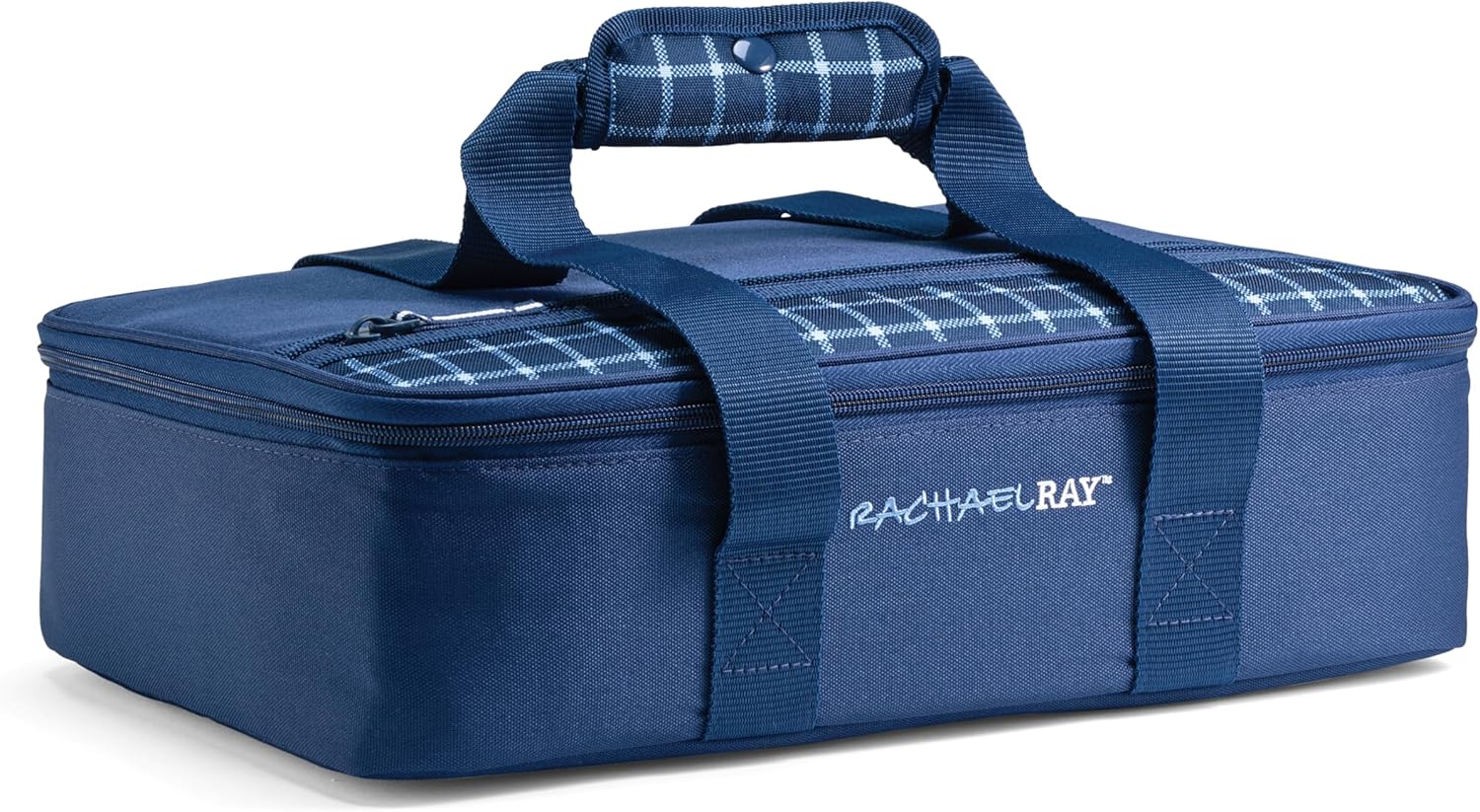 Rachael Ray Lasagna Lugger, Thermal Insulated Casserole Carrier for Hot or Cold Food, Lugger Tote for Potluck, Parties, Picnic, and Cookouts, Fits 9" x 13" Baking Dish