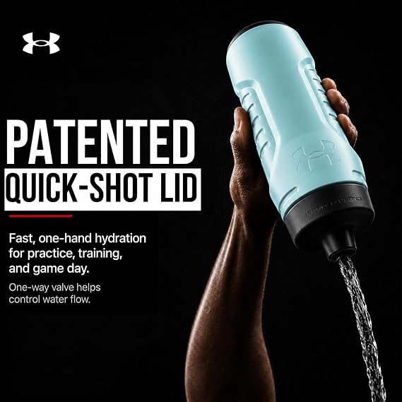 Under Armour 32oz Sideline Squeeze Breeze Blue