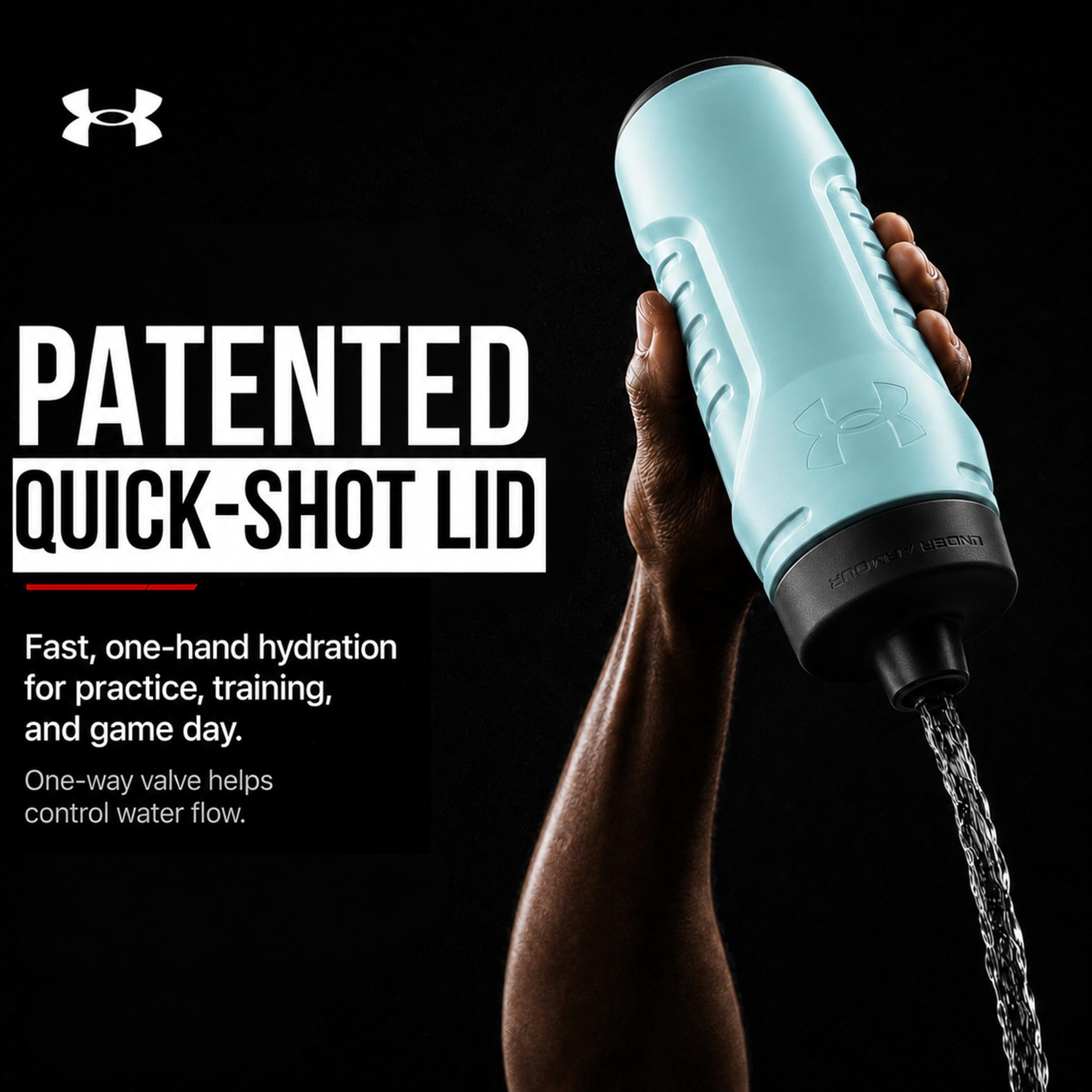 Amazon.co.jp: UNDER ARMOUR 32oz Sideline Squeeze Breeze Blue