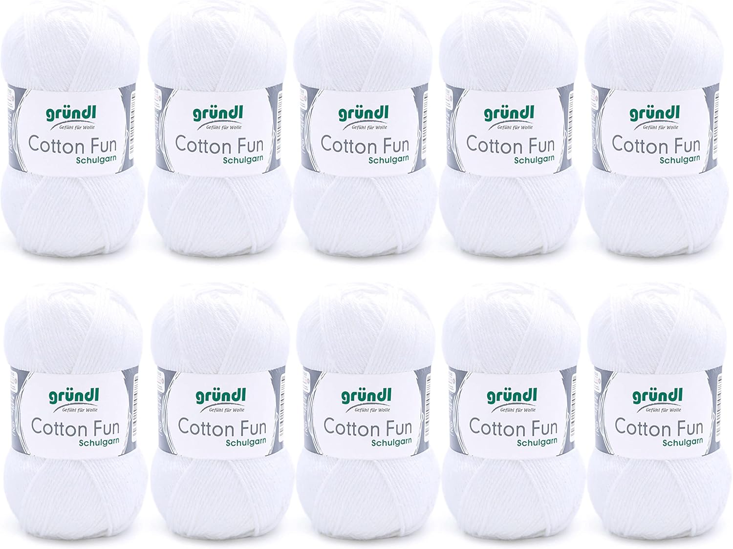 Gr&uuml;ndl Filato Per Aglia E Uncinetto Lisa Preiu Uni (Carattere