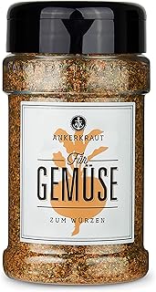 Ankerkraut Für Gemüse, Gewürz-Mischung für Auflauf, Gratin und Pfanne, 200g im Streuer, Gesunde Ernährung, Lecker Essen zu Hause, für Groß und Klein