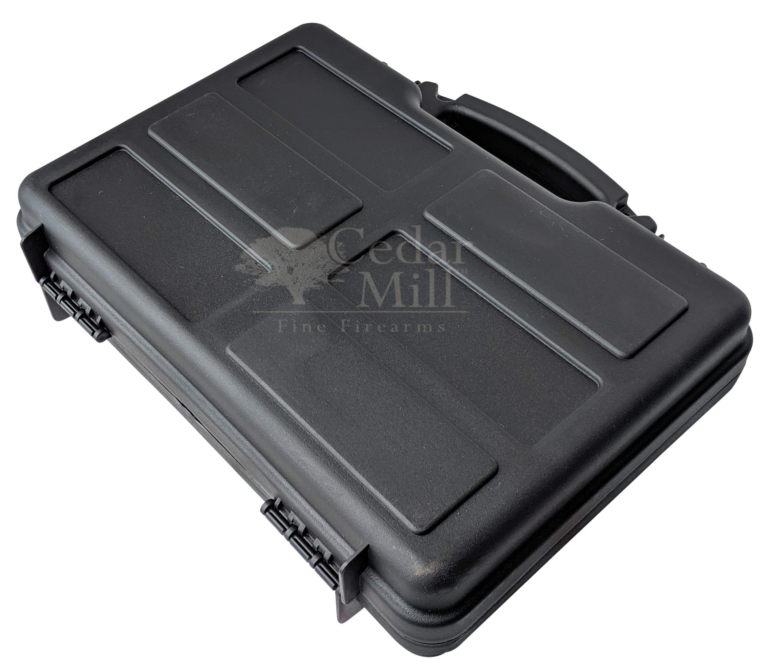 Hard Gun Case Pistol Case TSA Approved, LifelongDurability Hand Gun