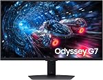 SAMSUNG 27 inch Odyssey G7 UHD IPS Gaming Monitor DLG 4K 180Hz <-> FHD 360HZ 1ms VESA DisplayHDR 400 Gsync Freesync DP, HDMI, USB - (LS27FG706ENXZA) [Canada Version]
