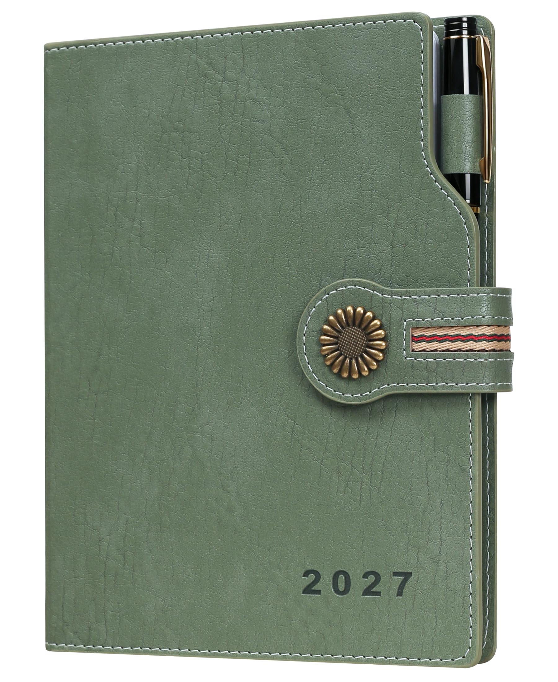 HwxBen 2027 Diary A5 Week to View – 1 Week on 2 Pages Jan–Dec 2027