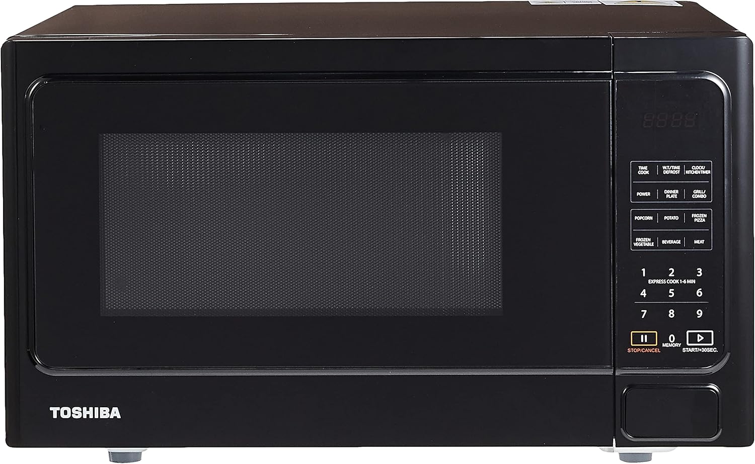 TOSHIBA MMEG25P Microwave Oven with Grill Function, 25L, Black