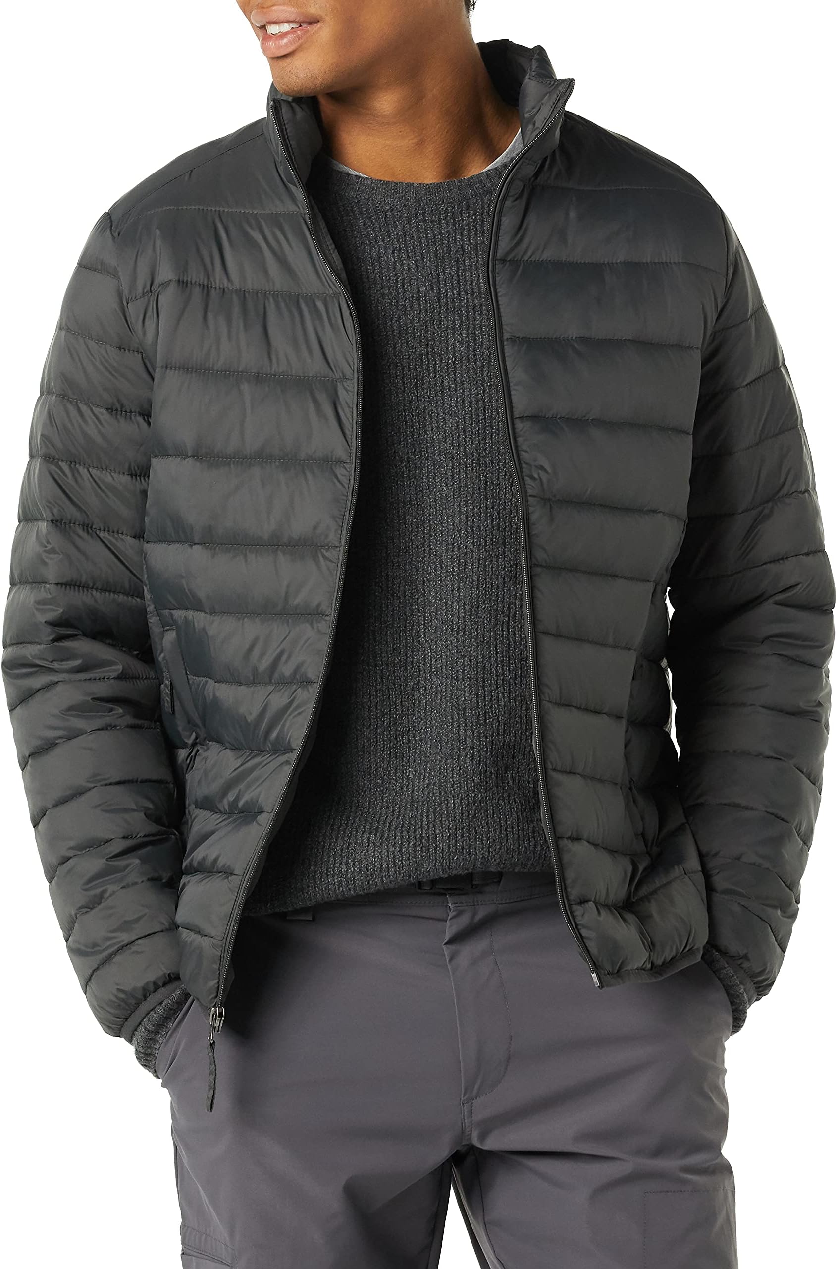 Men's Packable Lightweight Water-Resistant Puffer Jacket (Available in Big & Tall)