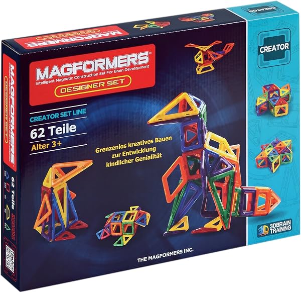 Magformers - 2042622 - Jeu De Construction - Designer Set - version import