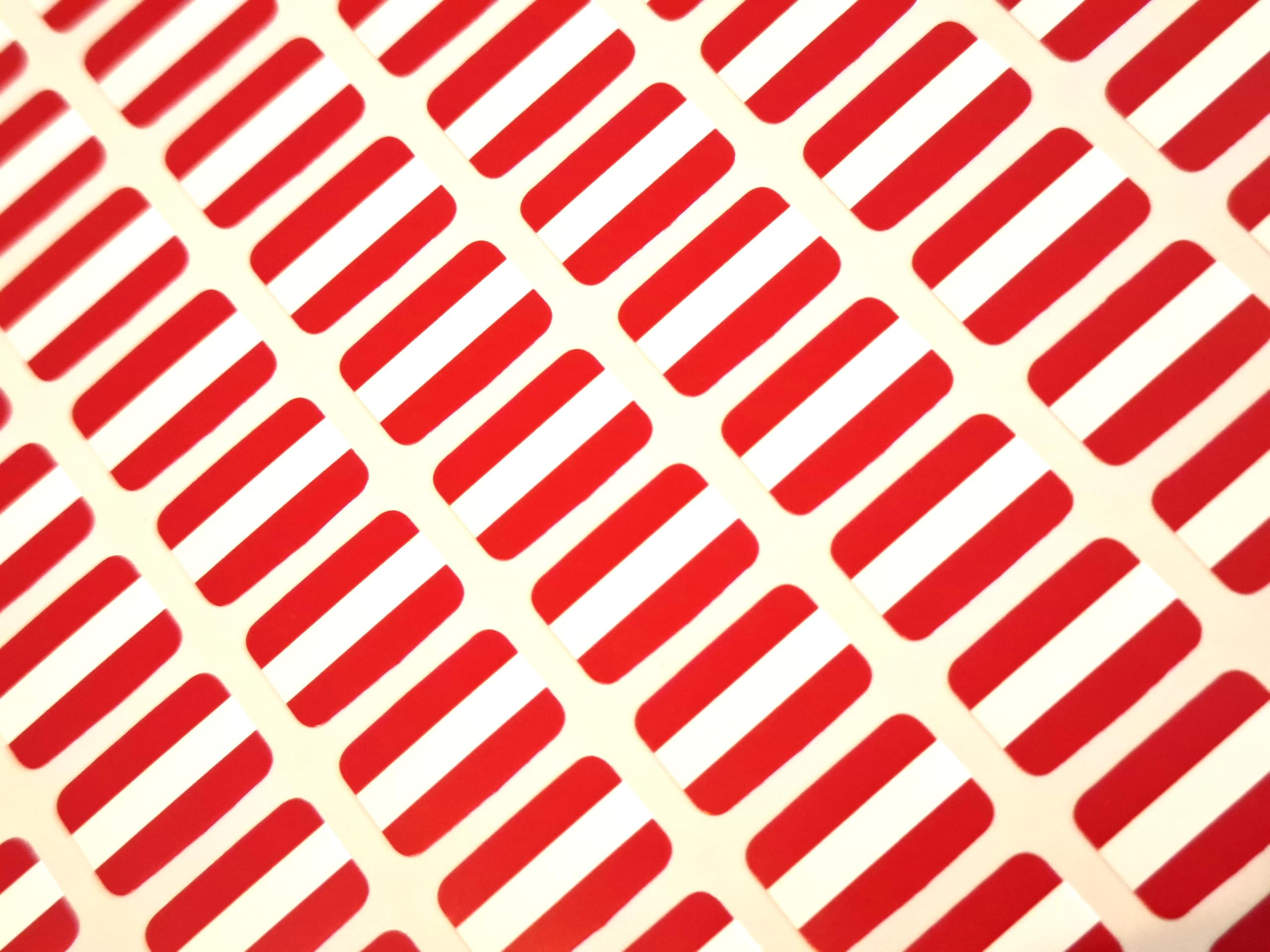 Minilabel Mixed Pack Of 110 Small Mini 16X10mm Austria Austrian Durable Plastic Flag Stickers, Sticky Labels