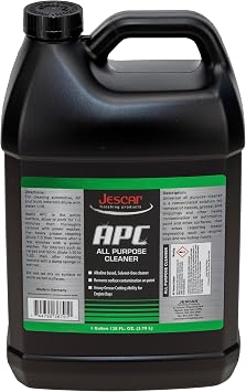 Jescar All Purpose Cleaner - 128oz - heavy degreasing, Adjustable concentration, Safe for Cars, Trucks, SUVs, Motorcycles, RVs & More.