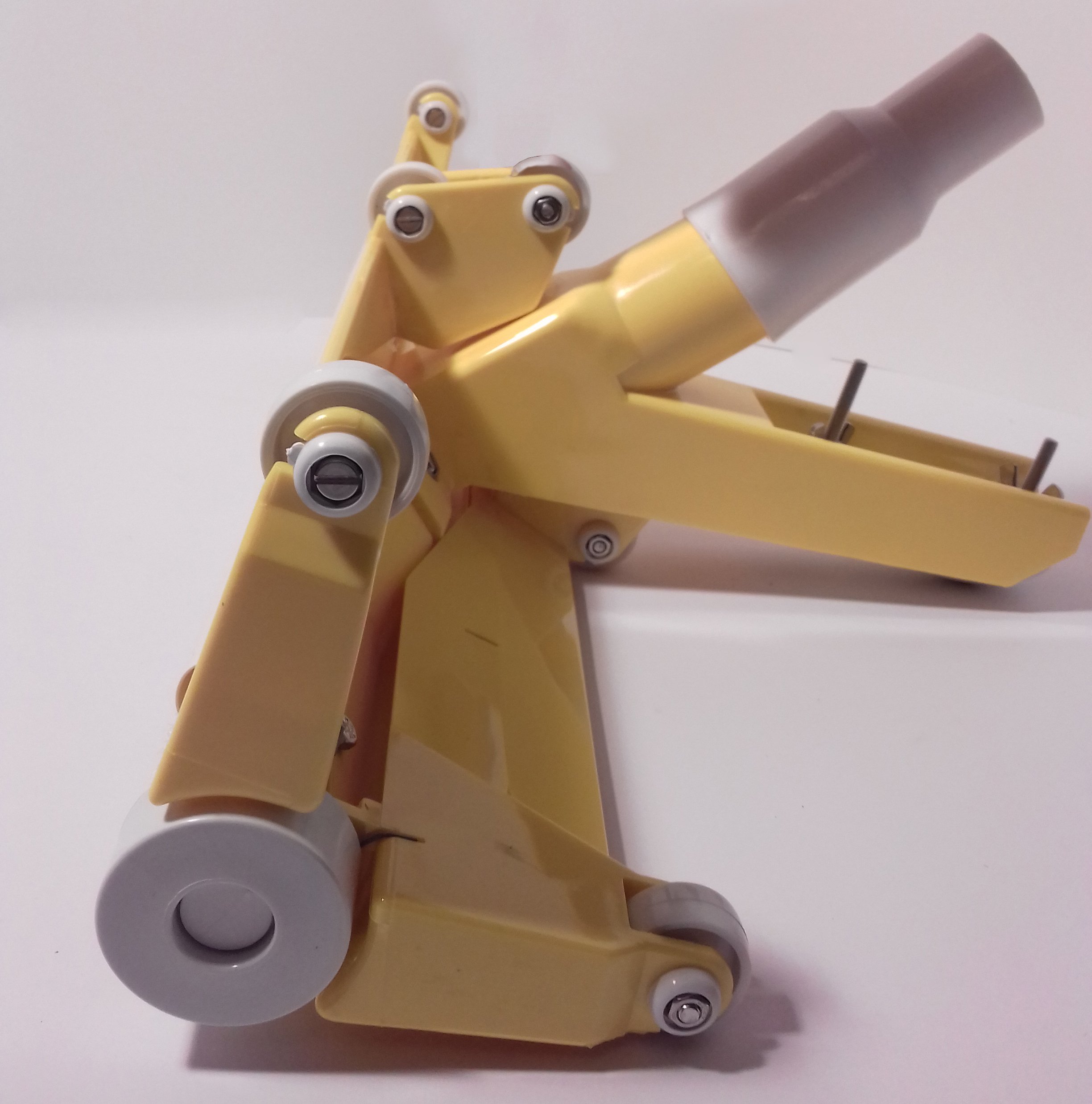 Aspirafango FAIRLOCKS in PVC con ruote e spazzole 47cm attacco tubo 38/50mm